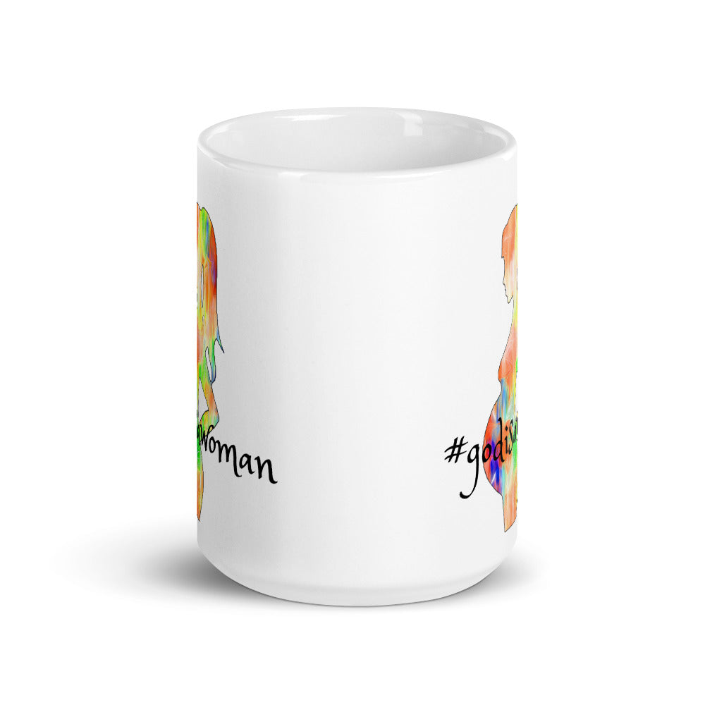 #godisawoman Coffee Mug. Personalized Gift For Her. WickedYo